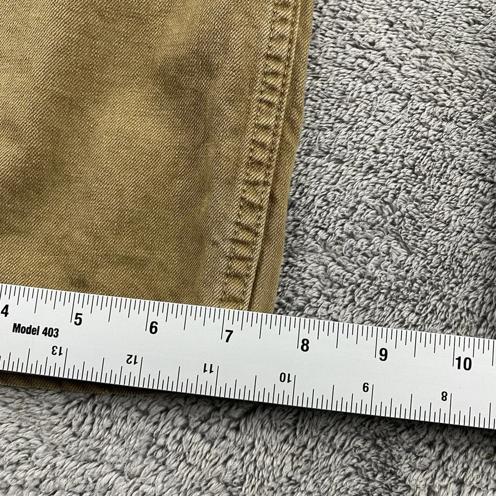 Levis 505 Straight Leg Jeans Mens 32x32 Tan Mid‎ Rise